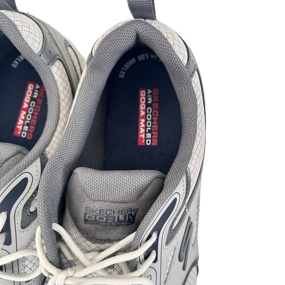 Skechers GOrun Consistent Gray Running Sneakers Sz 13 - Picture 4 of 10